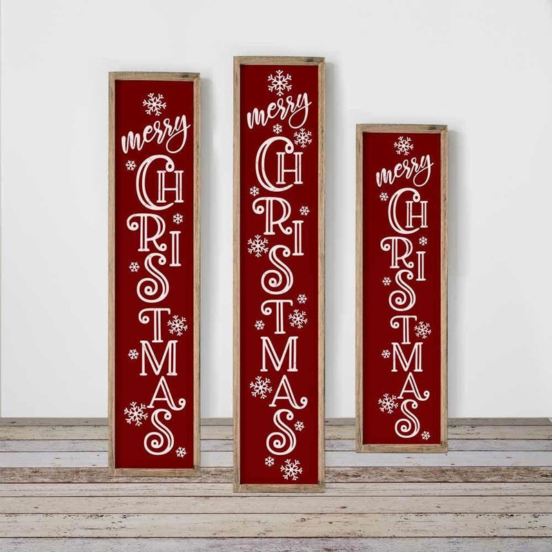 Download Merry Christmas vertical porch sign svg png dxf eps ...