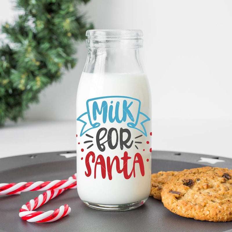 Download Milk for Santa svg png dxf eps | Chameleon Cuttables LLC