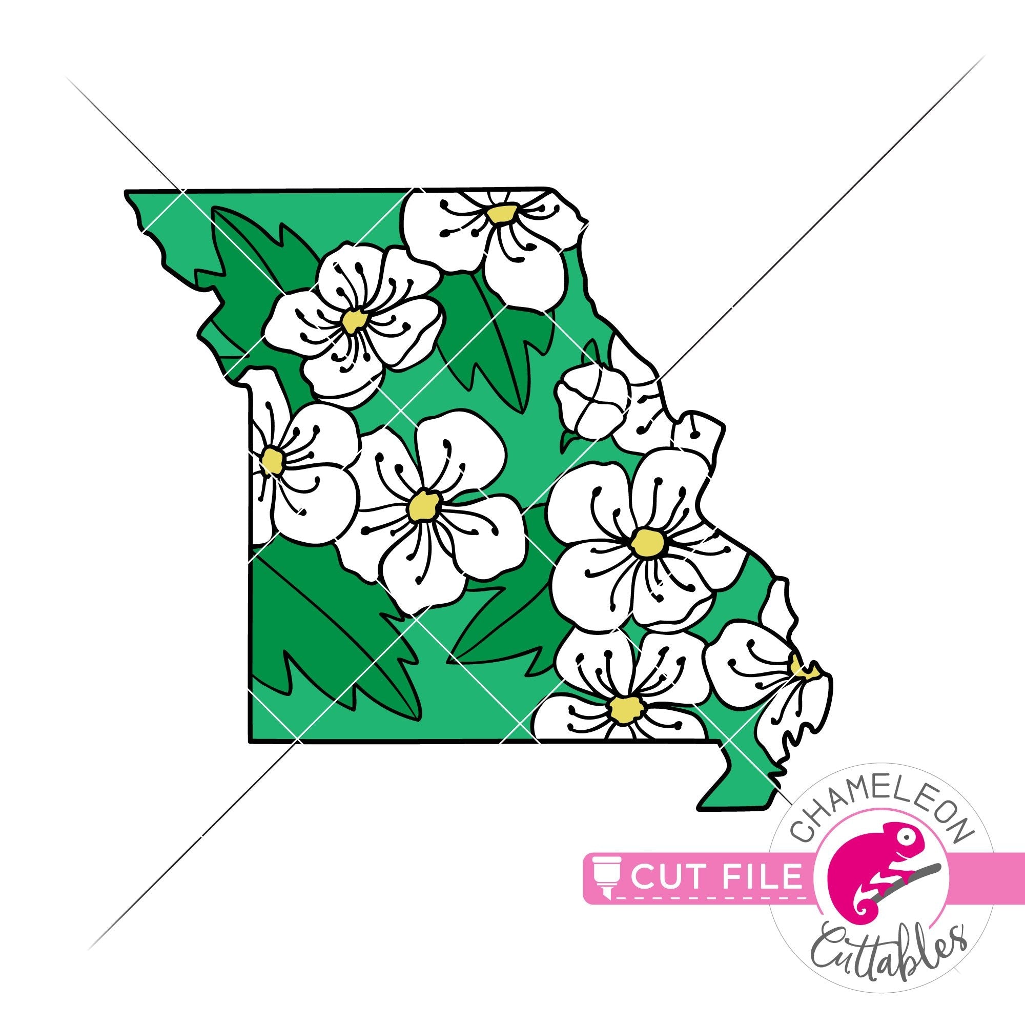 Download Missouri state flower hawthorn layered svg png dxf eps ...