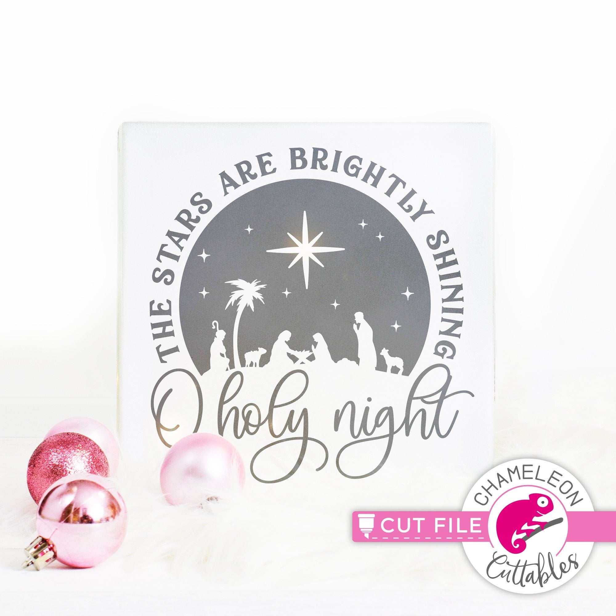 Download O Holy Night Nativity Scene svg png dxf eps jpeg ...