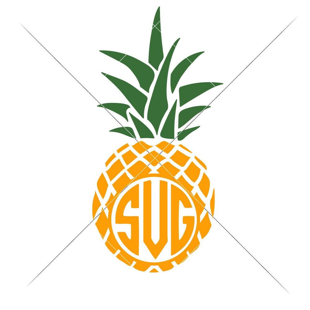 Download Pineapple For Monogram Svg Png Dxf Eps Chameleon Cuttables Llc Chameleon Cuttables Llc