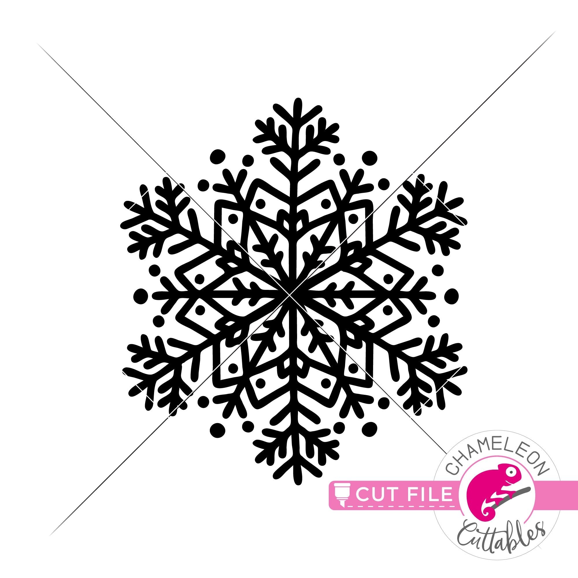 Download Snowflake Mandala 1 Svg Png Dxf Eps Jpeg Chameleon Cuttables Llc Chameleon Cuttables Llc