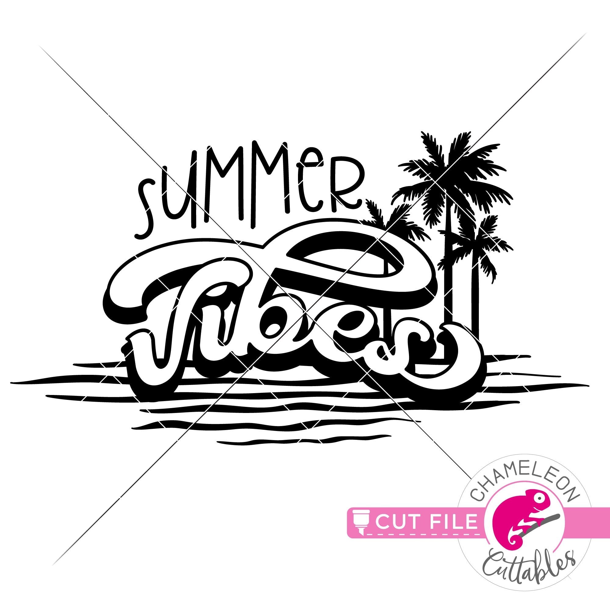 Download Summer Vibes Retro Beach Svg Png Dxf Eps Jpeg Chameleon Cuttables Llc Chameleon Cuttables Llc