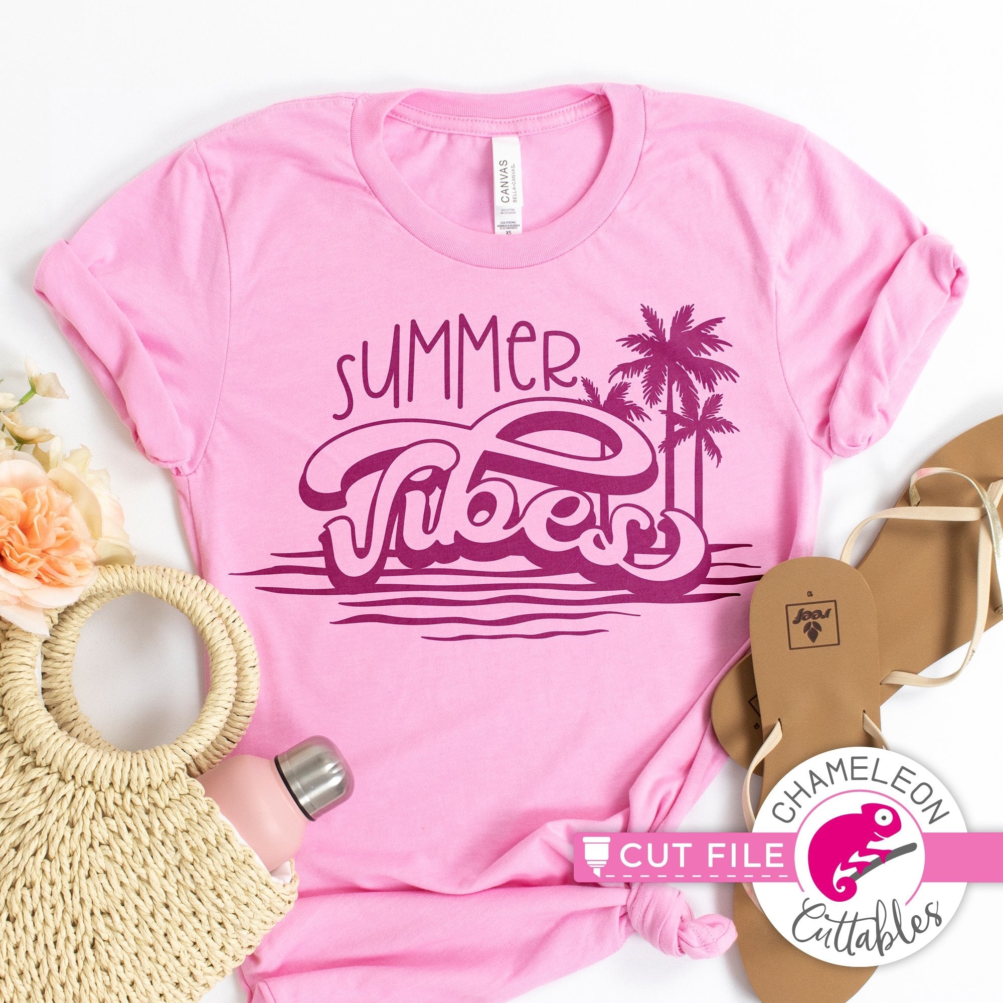 Download Summer Vibes Retro Beach Svg Png Dxf Eps Jpeg Chameleon Cuttables Llc Chameleon Cuttables Llc