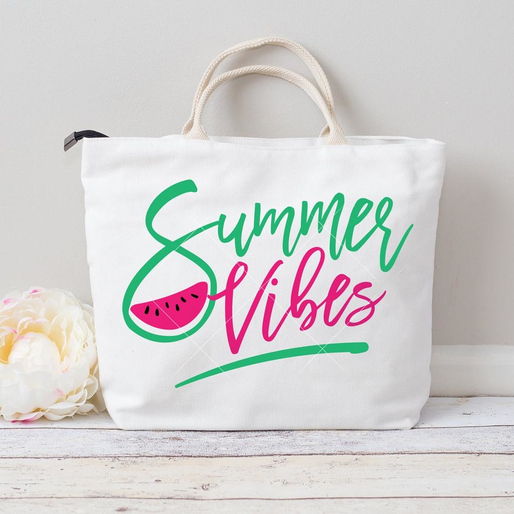 Download Summer Vibes Watermelon svg png dxf eps | Chameleon Cuttables LLC