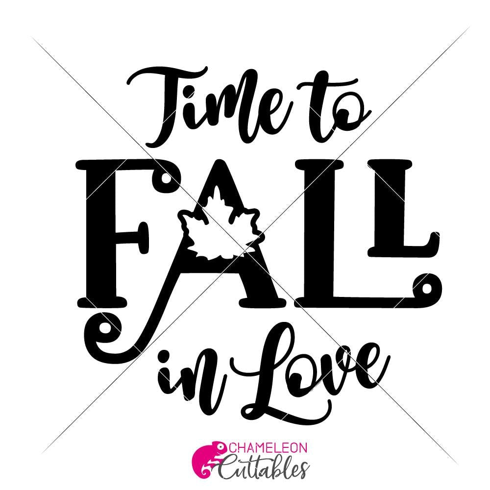 Download Time To Fall In Love Svg Png Dxf Eps Chameleon Cuttables Llc Chameleon Cuttables Llc
