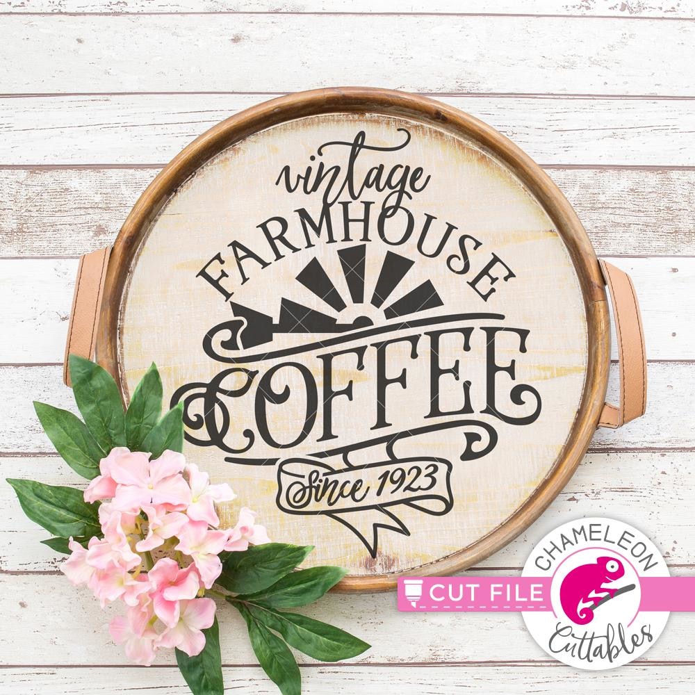 Download Vintage Farmhouse Coffee Svg Png Dxf Eps Chameleon Cuttables Llc Chameleon Cuttables Llc