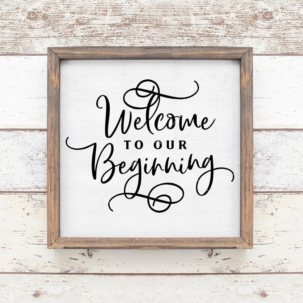 Free Free 212 Welcome Wedding Sign Svg SVG PNG EPS DXF File