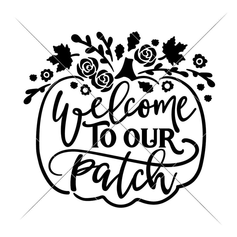 Download Welcome to our Patch floral pumpkin svg png dxf eps ...