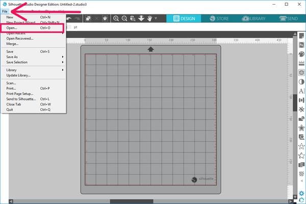 How To Open And Cut Svg Files With Silhouette Studio Chameleon Cuttables Llc