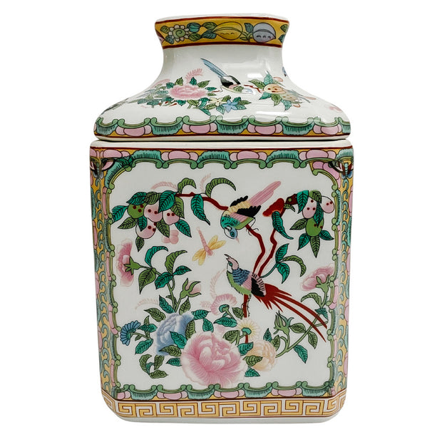 Blue & White Bird Chinoiserie Ceramic Tissue Box Cover – House of Andaloo