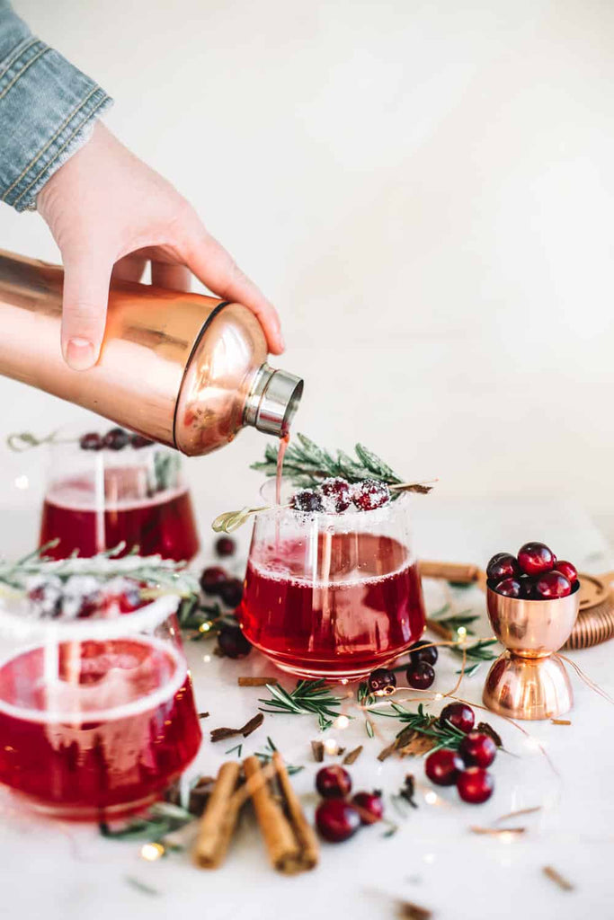 christmas whiskey cocktail