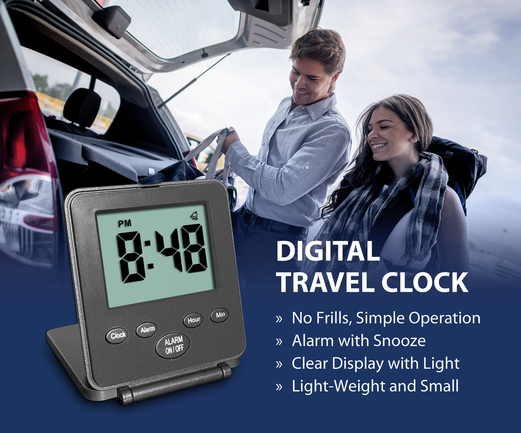 travel alarm clock app