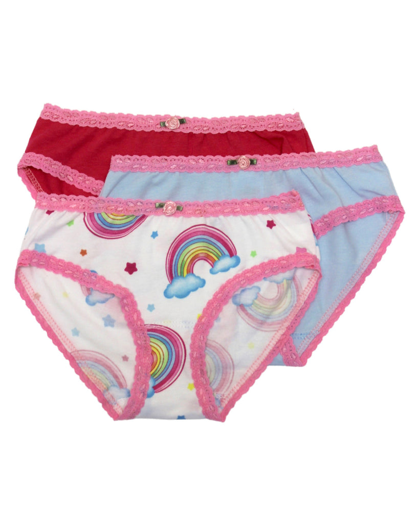 Esme Little Girl's & Girl's 3-Pack Smiley Panty Pack - ShopStyle