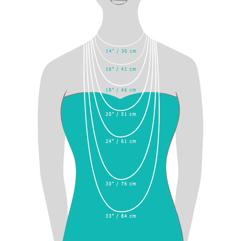 Necklace Length Guide | Alfred & Co. London | Shop Now