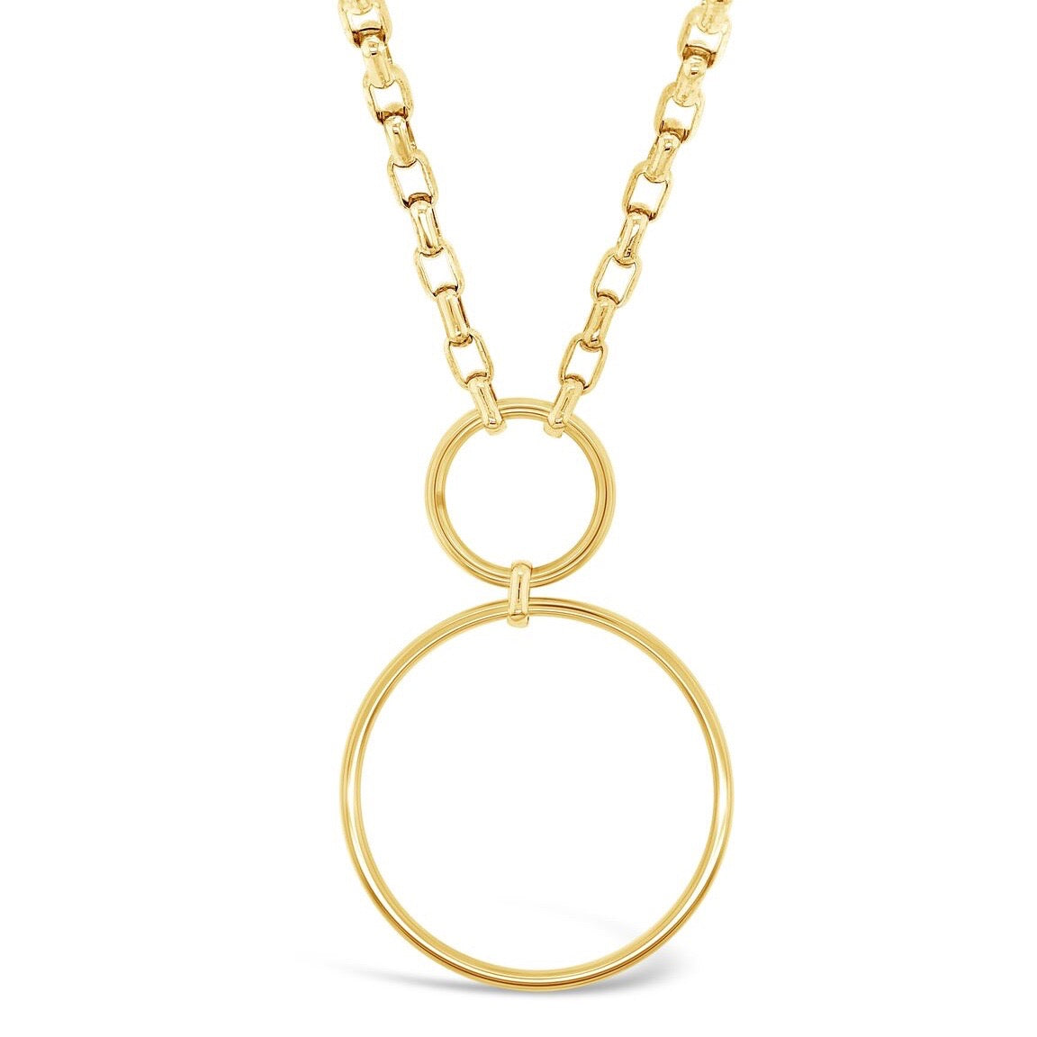 Bree Double Circle Necklace