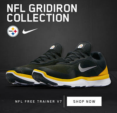Pittsburgh Steelers Nike NFL Free 
