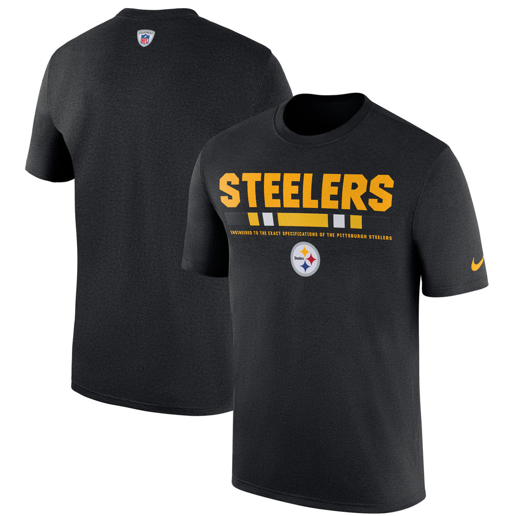 Pittsburgh Steelers Nike Sideline 2017 Legend Staff Performance T-Shir