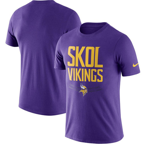 Minnesota Vikings NFL Nike Sideline Local Lock Up T-Shirt | Fan Shop TODAY