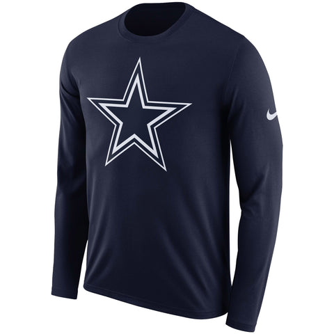 Dallas Cowboys Nike Dri-FIT Logo Long Sleeve Shirt | Fan Shop TODAY