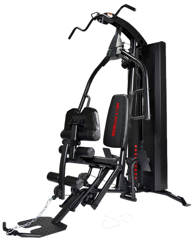 Black and red Next Fitness multi station gym