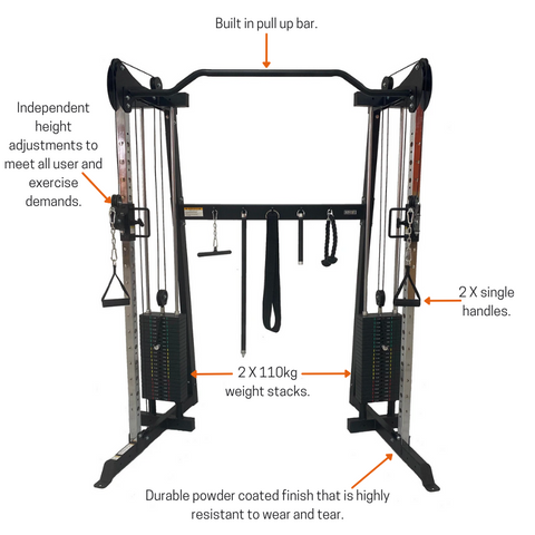 Body Iron Commercial Functional Trainer FTB90