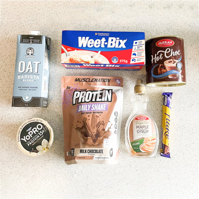 Double choc overnight weetbix ingredients