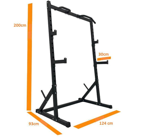 Body Iron S1 Squat Rack dimensions