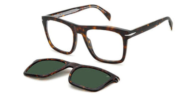 David Beckham DB 7043 / CS Acetate Frame Plus Clip on Sunglass