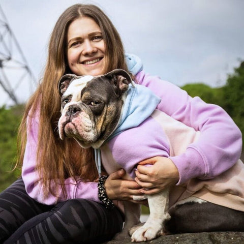 Owner and pet matching coats