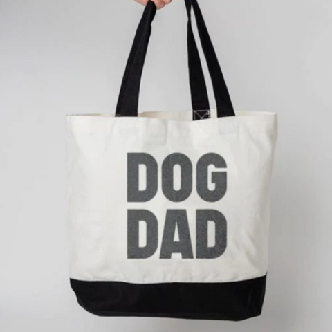 Tote bag with the words Dog dad