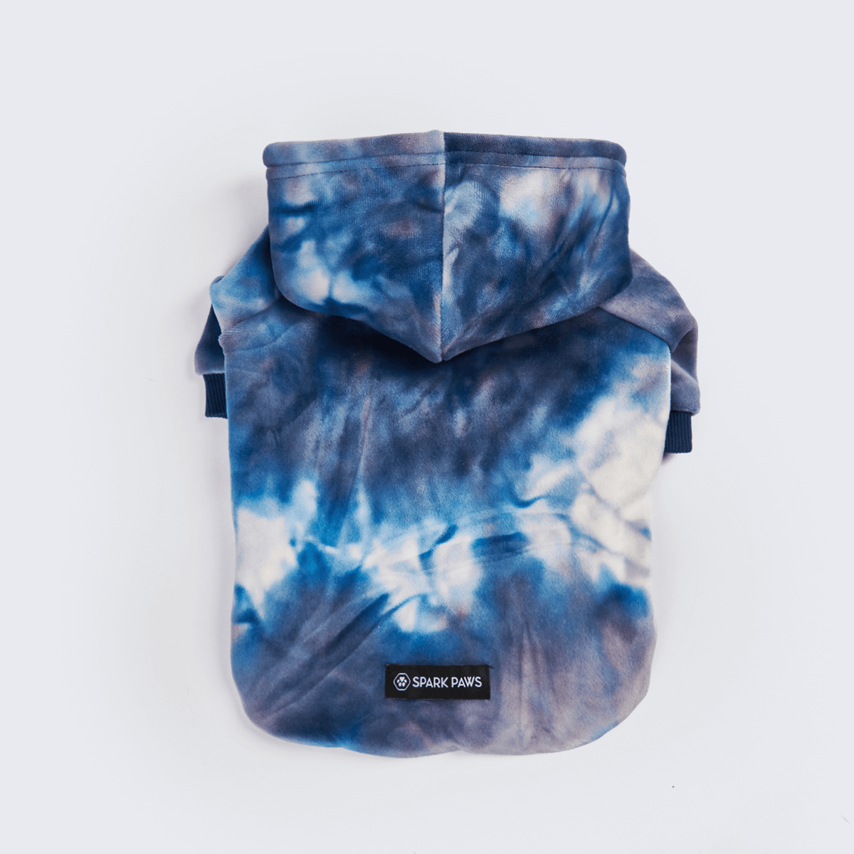 Velvet Dog Hoodie - Sapphire Blue