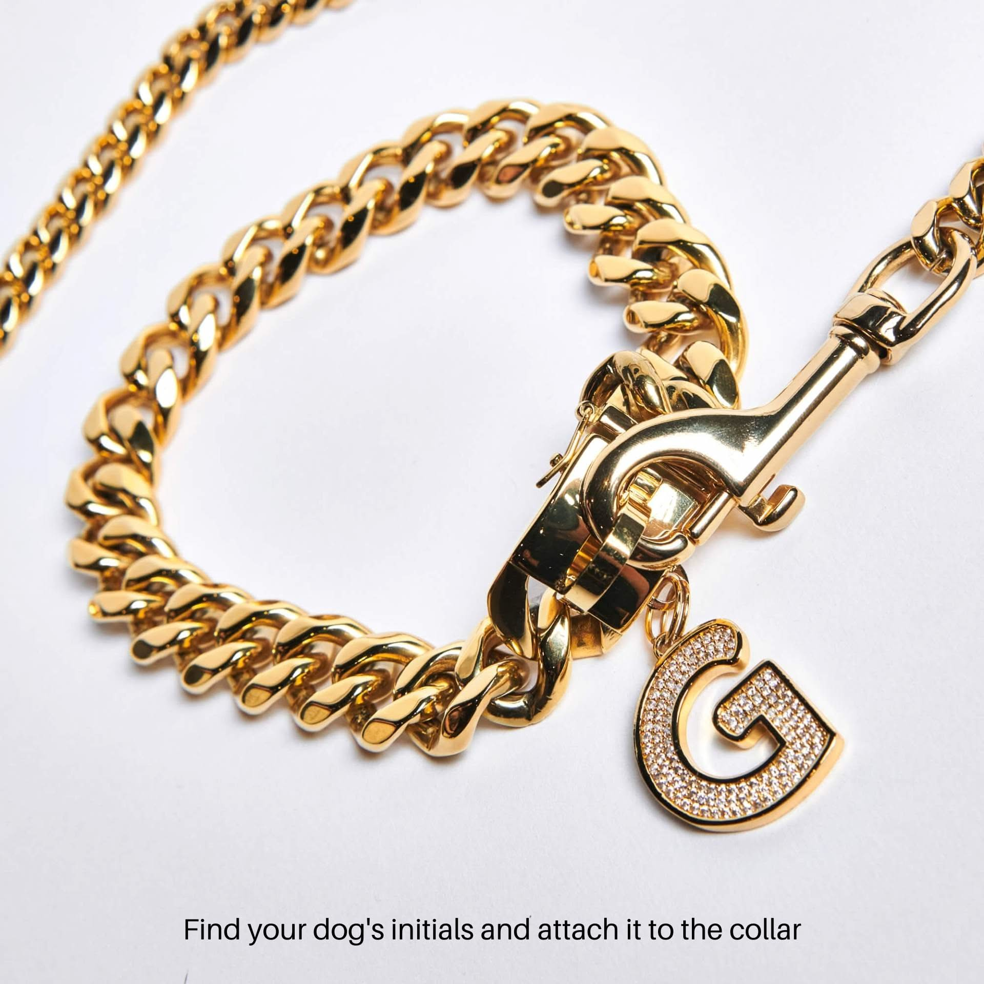 Cuban Link 20mm Gold Chain Collar