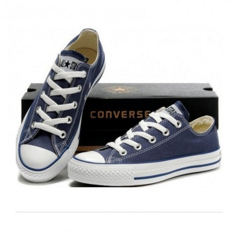 converse azules bajas