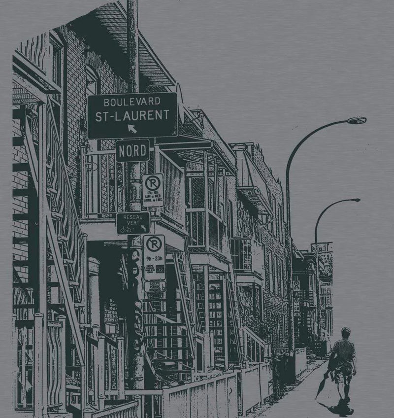 Boulevard Saint-Laurent T-Shirt Grey