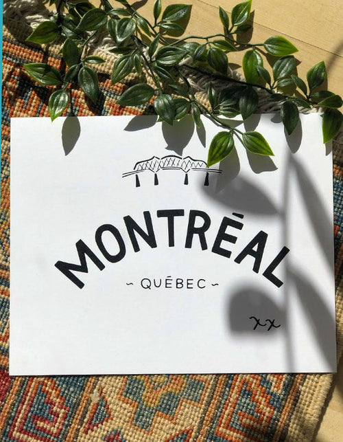 Art Print - Montréal Quebec