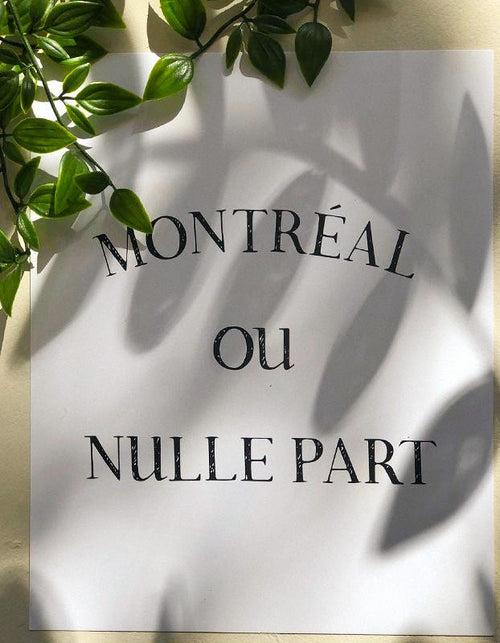 mpression d'Art - MTL ou Nulle Part