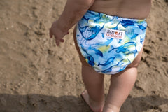 Sirens mermaids cloth diaper from Smart Bottoms