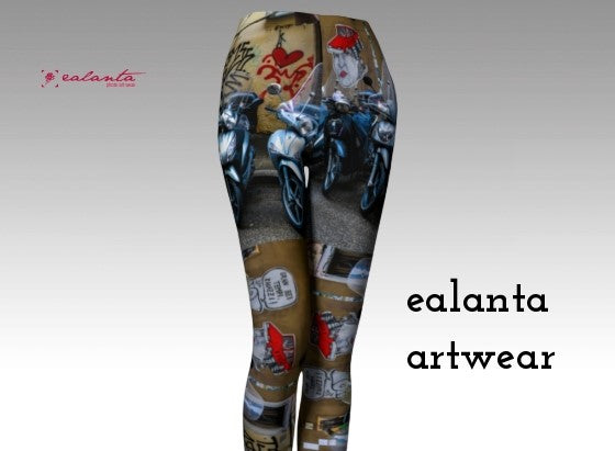 Calgary Night ealanta art wear Yoga Pants