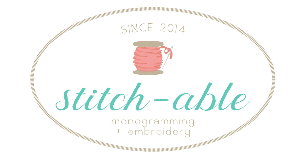 Quality Monogrammed Gifts – Stitch-Able