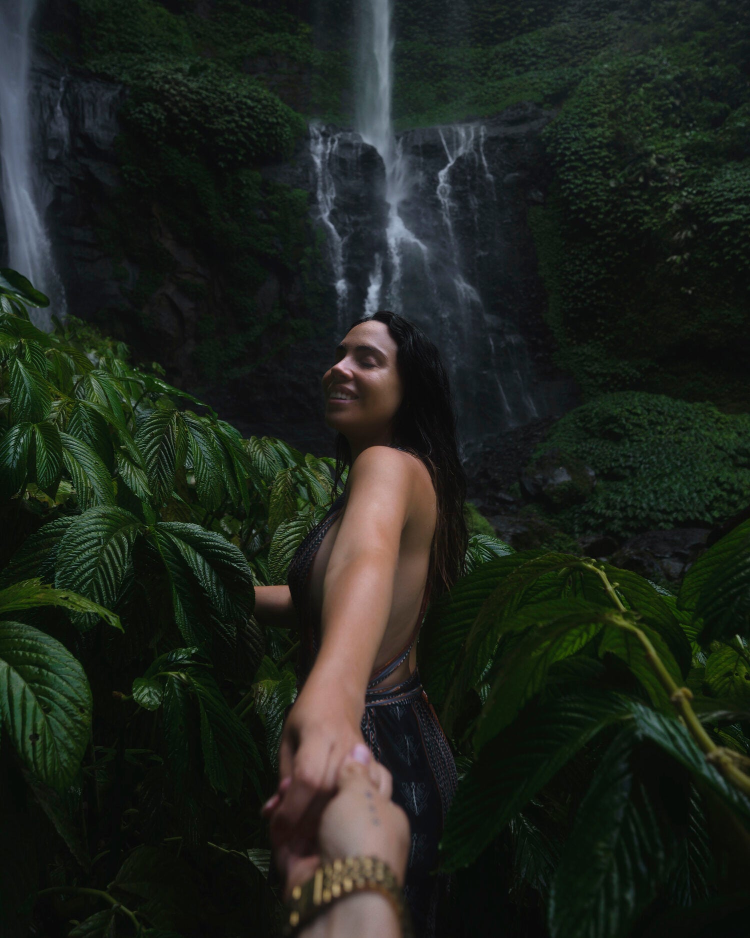 What The Chic at Sekumpal Waterfall, Bali, Indonesia copy