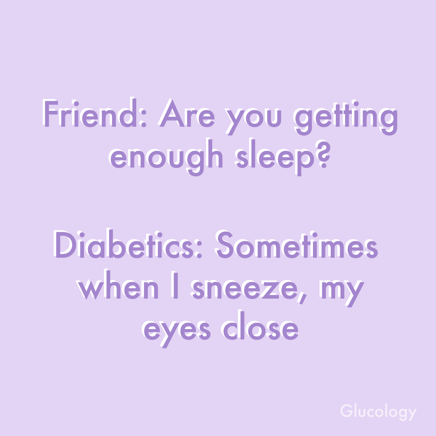 sleep diabetes meme