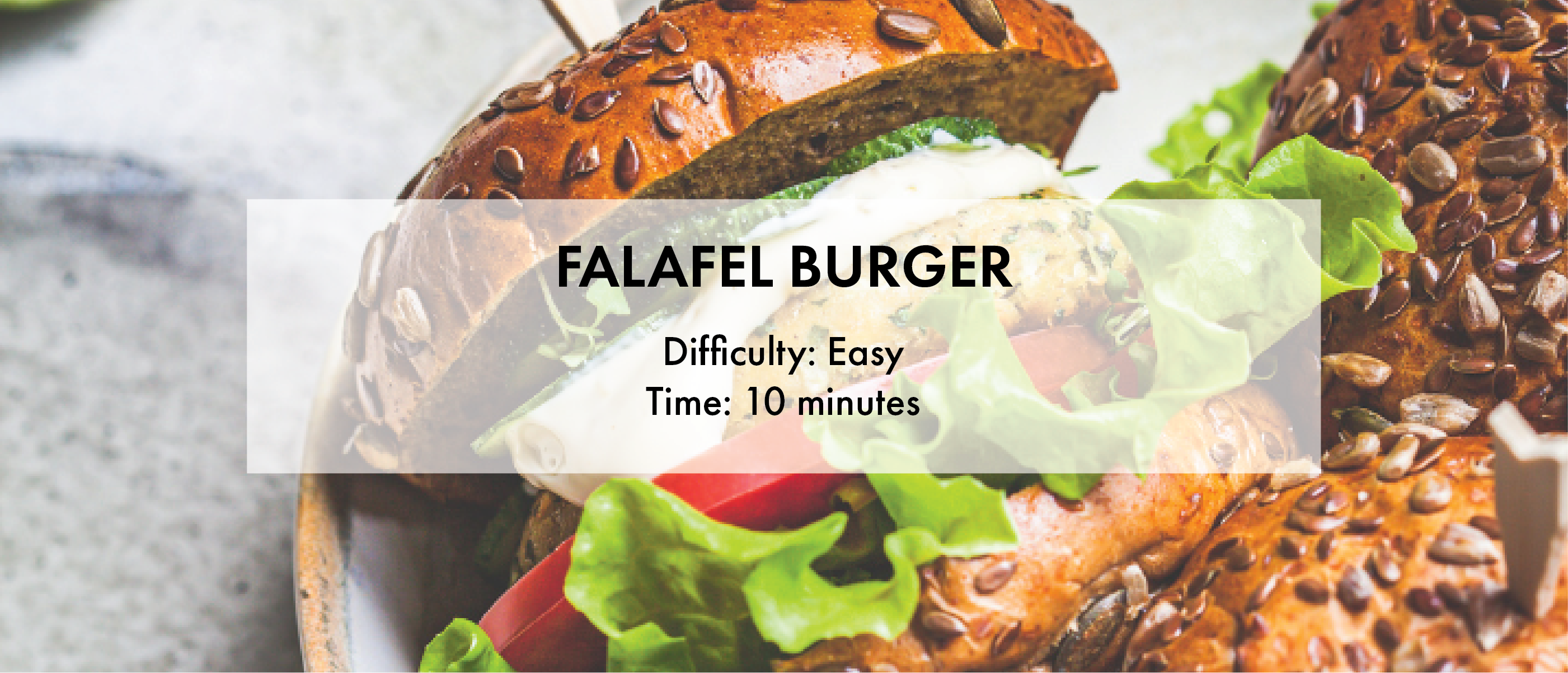 Falafel Burger