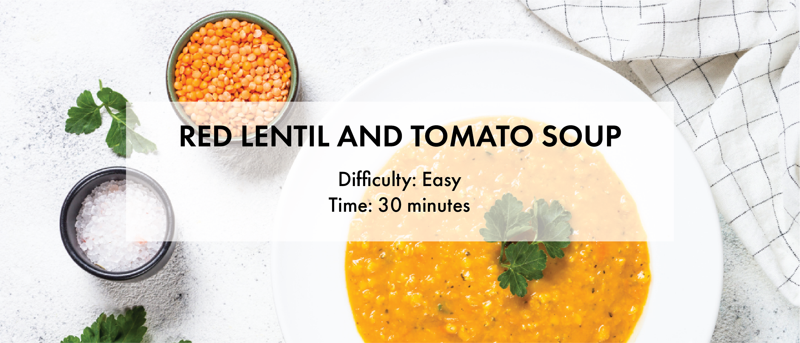 Red Lentil and tomato soup