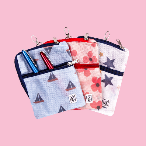 Glucology limited edition cooling pouches and bags with design prints