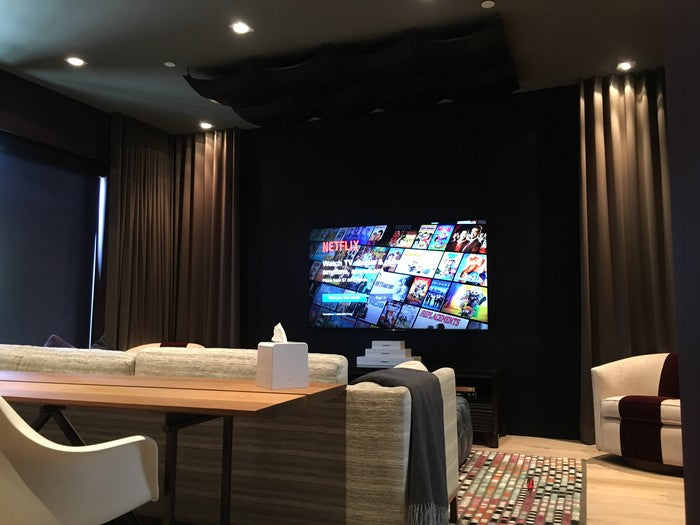 Media room, front view