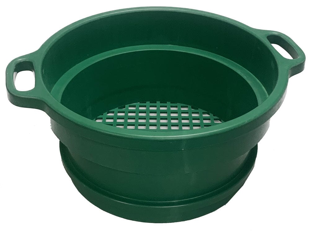 10L Collapsible Bucket with Collapsible Stand for Gold Prospecting, Gem  Hunting, and Gardening