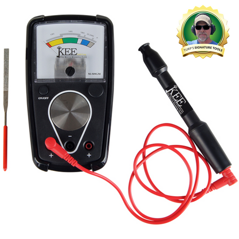 The Kee Gold Tester is a great way to determine the purity of your gold items.