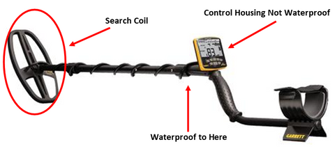 will a metal detector work in the water