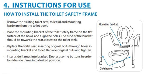 Oakwood Toilet Surround Instructions